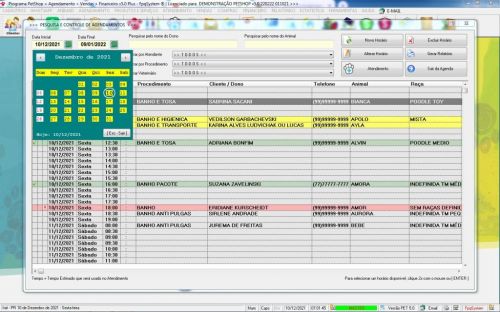 Programa para Petshop com Agendamento Vendas e Financeiro v5.0 Plus  Whatsapp 600770
