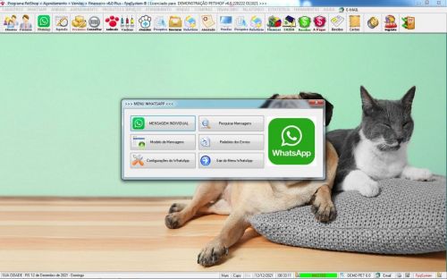Programa para Petshop com Agendamento Vendas e Financeiro v6.0 Plus  Whatsapp 600778