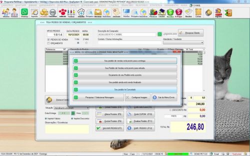 Programa para Petshop com Agendamento Vendas e Financeiro v6.0 Plus  Whatsapp 600781