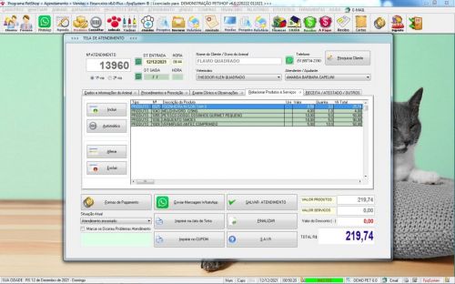 Programa para Petshop com Agendamento Vendas e Financeiro v6.0 Plus  Whatsapp 600784