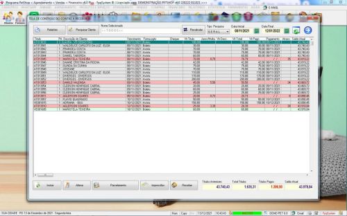 Programa para Petshop com Agendamento Vendas e Financeiro v6.0 Plus Whatsapp - Fpqsystem 600789