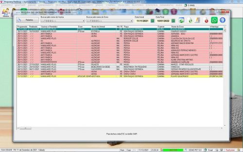 Programa para Petshop com Agendamento Vendas e Financeiro v6.0 Plus  Whatsapp 600791
