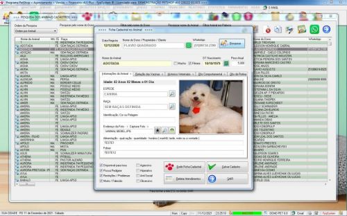 Programa para Petshop com Agendamento Vendas e Financeiro v6.0 Plus Whatsapp - Fpqsystem 600797