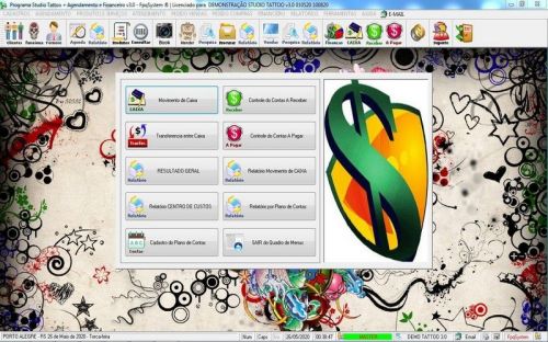 Programa para Studio Tatoo Atendimento Agendamento Financeiro v3.0 - Fpqsystem 598141