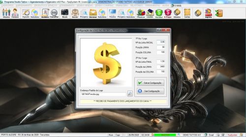Programa para Studio Tatoo Atendimento Agendamento Financeiro v4.0 Plus - Fpqsystem 598109