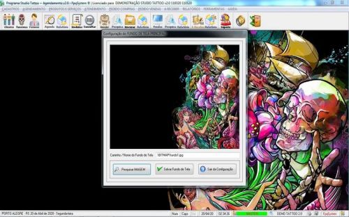 Programa para Studio Tatoo Atendimento Agendamento v2.0 - Fpqsystem 598153