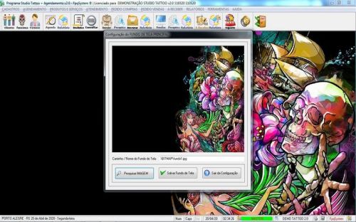 Programa para Studio Tatoo  Atendimento  Agendamento v2.0 - Fpqsystem 598153