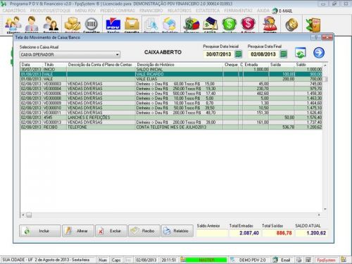 Programa Pdv Para Farmácia Com Estoque Financeiro V2.0 Plus - Fpqsystem 655739