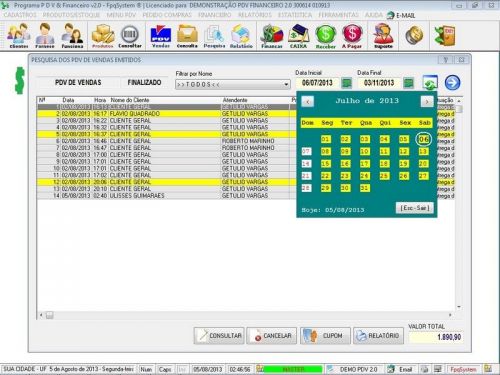 Programa Pdv Para Farmácia Com Estoque Financeiro V2.0 Plus - Fpqsystem 655746