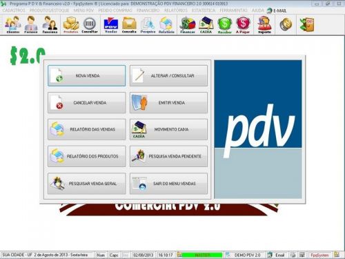 Programa Pdv Para Suplementos Estoque e Financeiro V2.0 Plus - Fpqsystem 655693