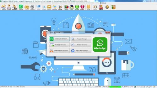 Programa Pedido de Vendas e Estoque com Financeiro v5.0 Plus  Whatsapp - Fpqsystem 588700