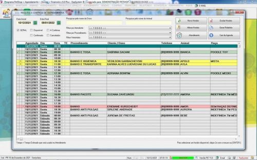 Programa Petshop Atendimento Agendamento Serviços e Financeiro v5.0 Plus - Fpqsystem 657473