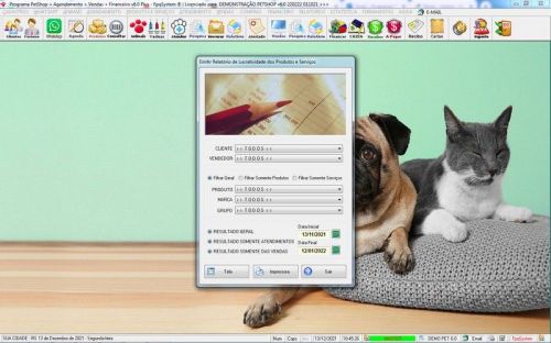 Programa Petshop Atendimento Agendamento Serviços e Financeiro v6.0 Plus - Fpqsystem 657514