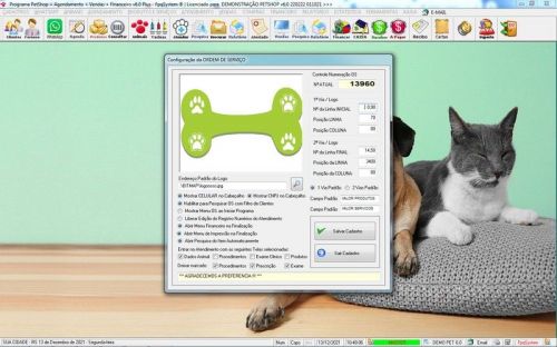 Programa Petshop Atendimento Agendamento Serviços e Financeiro v6.0 Plus - Fpqsystem 657515
