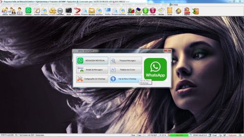 Programa Salão de Beleza Agendamento Vendas e Financeiro v6.0 Plus Whatsapp via Atendimento - Fpqsystem 598245