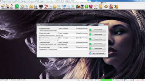 Programa Salão de Beleza Agendamento Vendas e Financeiro v6.0 Plus Whatsapp via Atendimento - Fpqsystem 598257