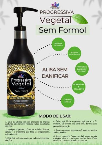 Progressiva Vegetal - Beleza que respeita seu cabelo  760521