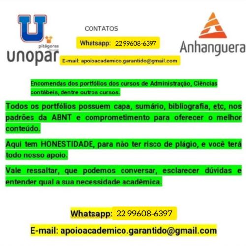 Projetos de Extensão - Unopar e Anhanguera 2025 704412