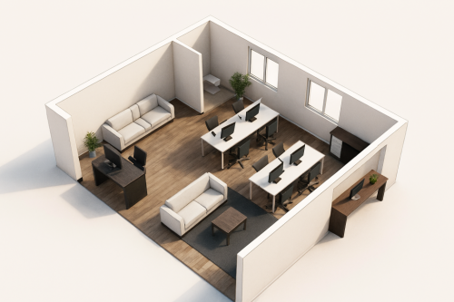 Projeto para interiores. 767507