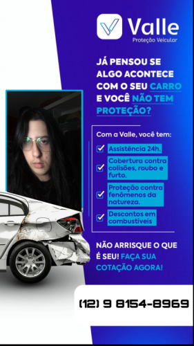 Proteja seu carro com a Valle - Proteção veícular 752683