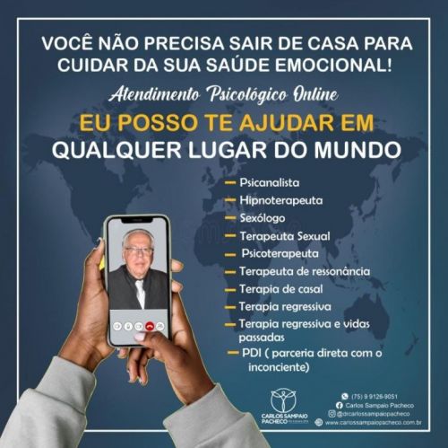Psicanalista Feira De Santana Ba 75991269051 whatsapp 778165
