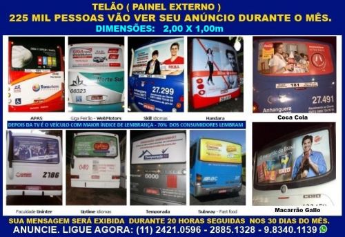 Publicidade Em Ônibus- São Paulo - Guarulhos - Osasco - Anuncie : Todo Mundo Vai Ver 645974