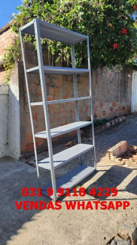 Queima de Estoque Estantes de Aço Prateleiras Armário - Novas - Frete Grátis 756901