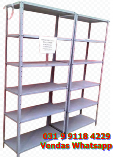 Queima de Estoque Estantes de Aço Prateleiras Armário - Novas - Frete Grátis 756903