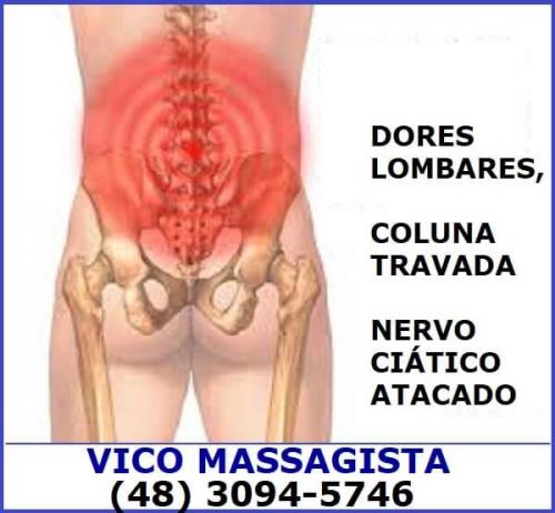 Quiropraxia para nervo ciático em São José Sc 578985
