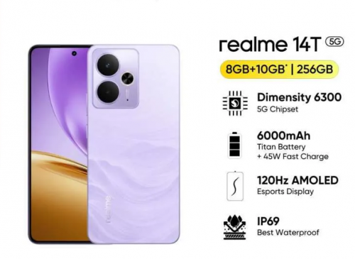  Realme 14t 5g Nfc 256gb8gb Ram Preto roxo 753645
