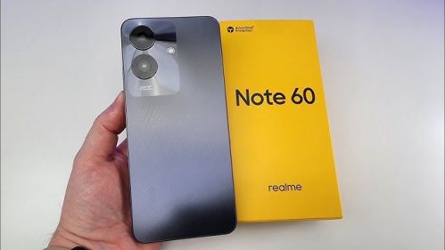 Realme Note 60 128gb4gbgb Ram Preto Azu 751329
