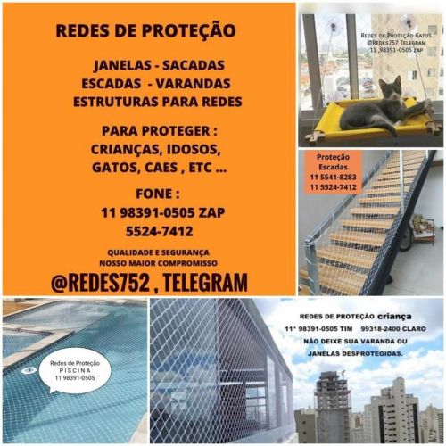 Redes de Proteção em Americanopolis   Qualidade e segurança maxima  11 98391-0505 647316