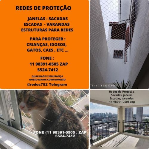 Redes de Proteção em Americanopolis   Qualidade e segurança maxima  11 98391-0505 647319