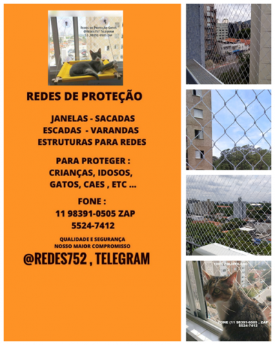Redes de Proteção em Americanopolis   Qualidade e segurança maxima  11 98391-0505 647320