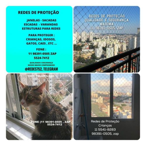Redes de Proteção em Americanopolis   Qualidade e segurança maxima  11 98391-0505 647321
