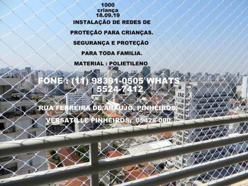   Redes de Proteção em Pinheiros 11 98391-050 zap .  562632