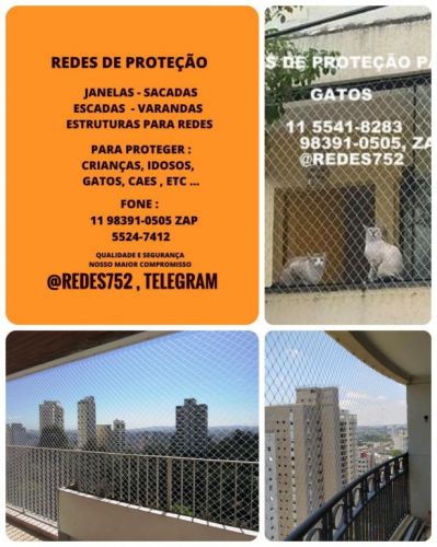 Redes de Proteção na Av. Paulo Ayres Parque Pinheiros 11 98391-0505 zap 638142