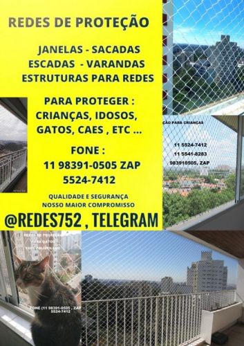 Redes de Proteção na Av. Paulo Ayres Parque Pinheiros 11 98391-0505 zap 638143