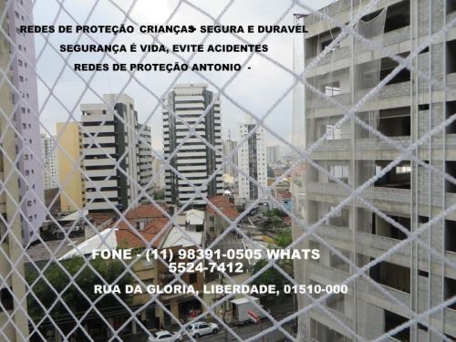 Redes de Proteção na Liberdade   Rua da Gloria  Qualidade e segurança maxima  546633