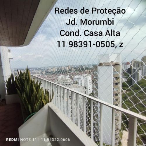 Redes de Proteção na Santa Cecilia  Rua Dr Veiga Filho  644426