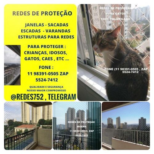 Redes de Proteção na Vila Andrade Rua Jose Gonçalves  639311