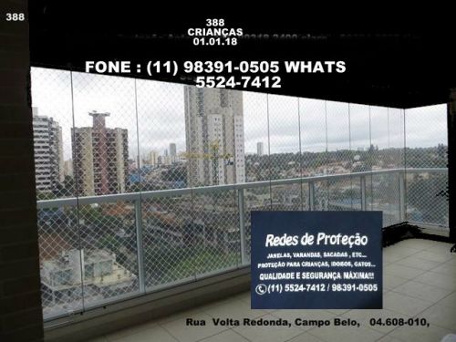 Redes de Proteção na Vila Leopoldina    Rua Camandula  520911