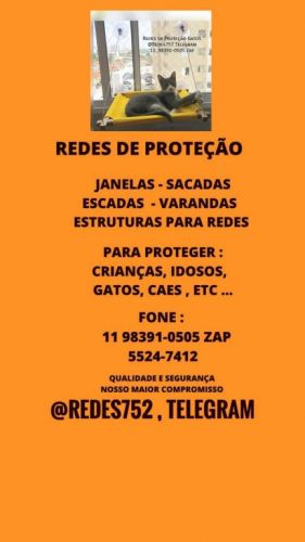 Redes de Proteção na Vila Mariana  11  98391-0505  5541-8283 613133