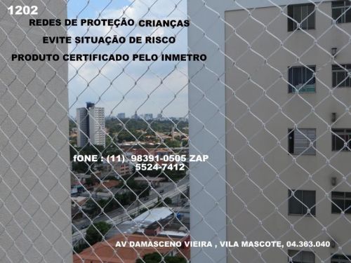 Redes de Proteção na Vila Mascote 11   98391-0505 zap  564517