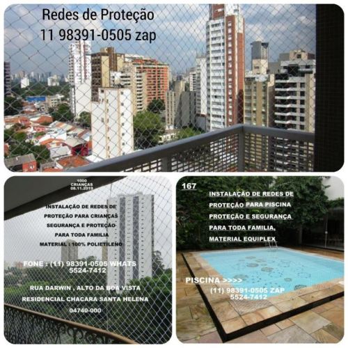 Redes de Proteção no Campo Belo Rua Gabrielle Danuzio 1190 635639
