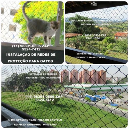 Redes de Proteção no Campo Belo Rua Gabrielle Danuzio 1190 635642