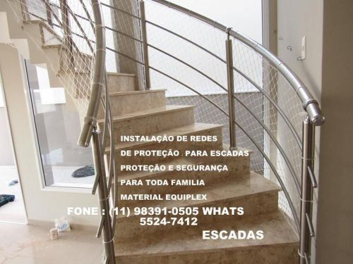 Redes de Proteção no Sacomá Rua Marques de Lajes Qualidade e Segurança maxima.  595445