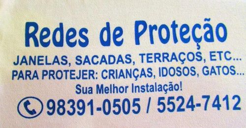 Redes de Proteção no Taboão da Serra 98391-0505 Av. Paulo Aires janelas  527485
