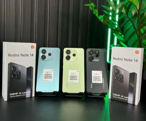 Redmi Note 14 256gb8gb Ram: Preto Azul Verde  759708