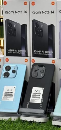 Redmi Note 14 256gb8gb Ram: Preto Azul Verde  759716